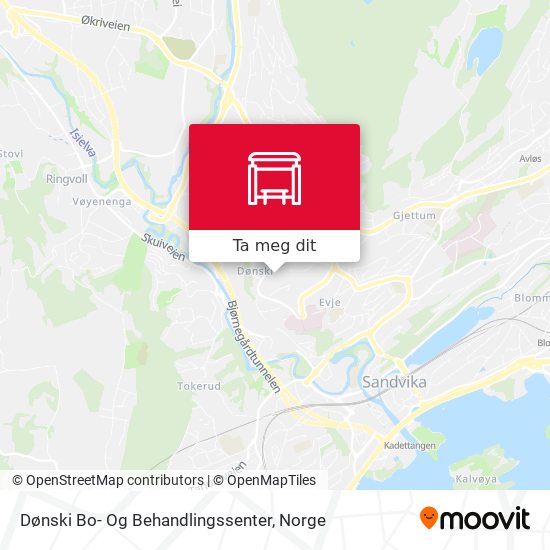 Dønski Bo- Og Behandlingssenter kart
