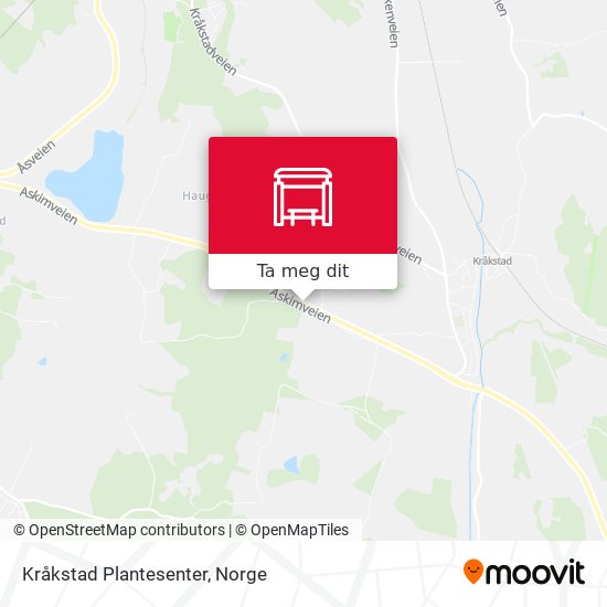 Kråkstad Plantesenter kart
