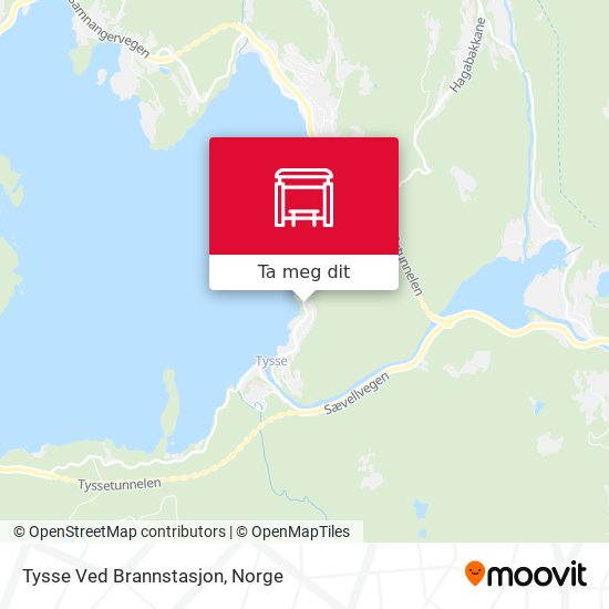 Tysse Ved Brannstasjon kart