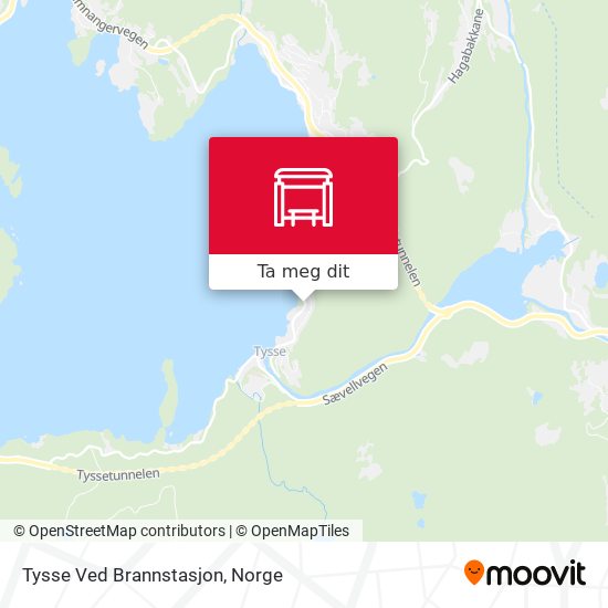 Tysse Ved Brannstasjon kart