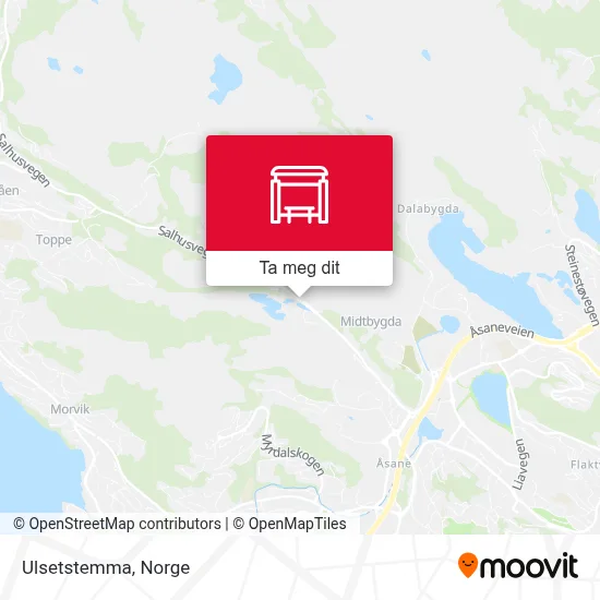 Ulsetstemma kart
