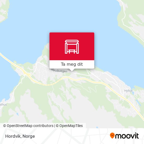 Hordvik kart