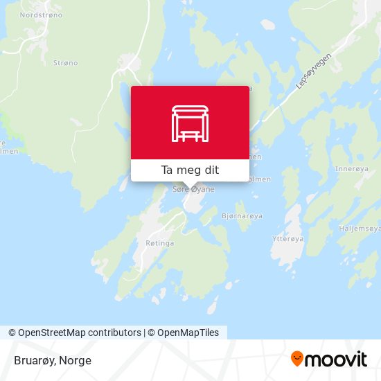 Bruarøy kart