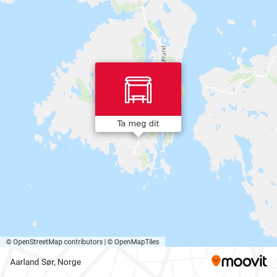 Aarland Sør kart