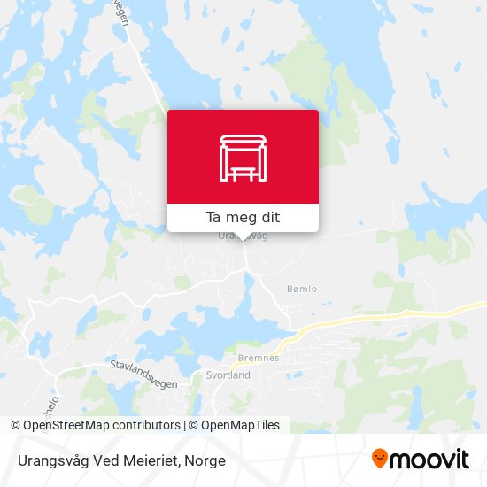Urangsvåg Ved Meieriet kart