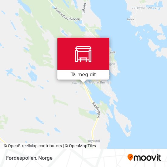 Førdespollen kart
