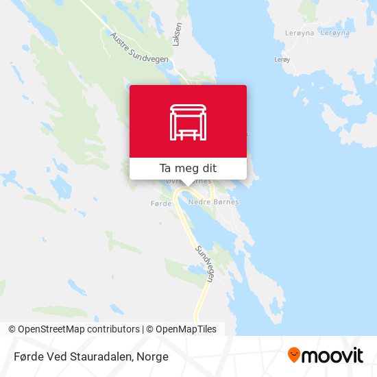 Førde Ved Stauradalen kart