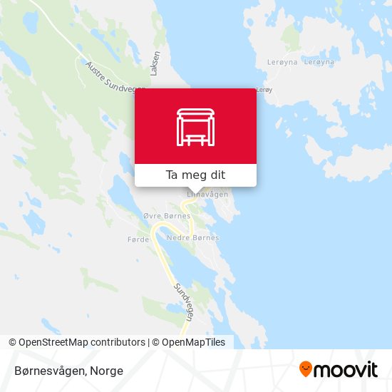 Børnesvågen kart