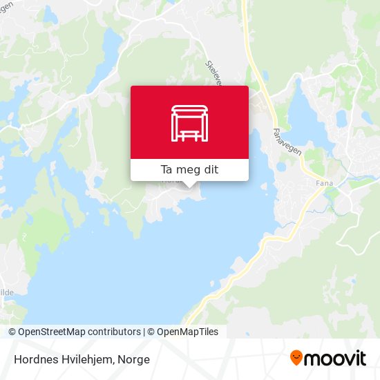 Hordnes Hvilehjem kart