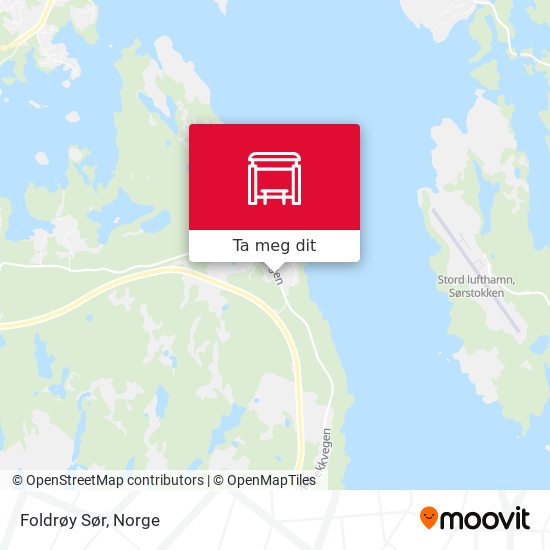 Foldrøy Sør kart