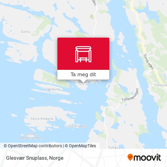 Glesvær Snuplass kart