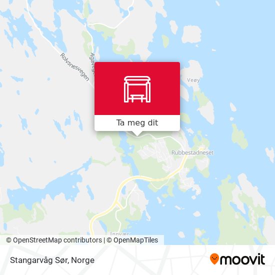Stangarvåg Sør kart
