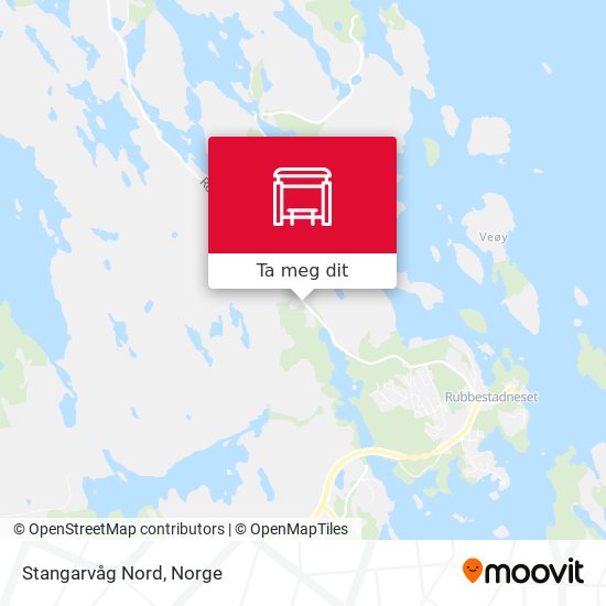 Stangarvåg Nord kart