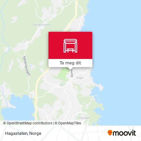 Hagastølen kart