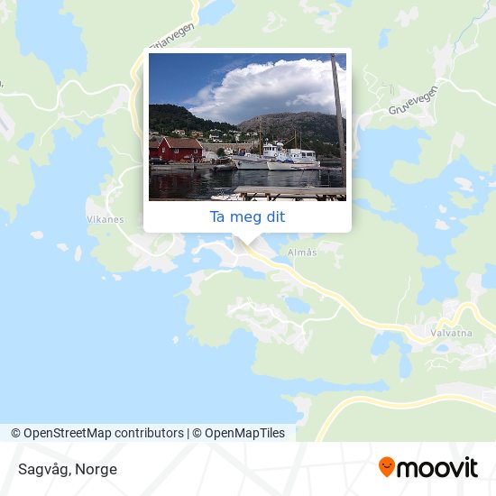 Sagvåg kart