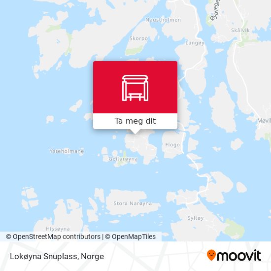 Lokøyna Snuplass kart