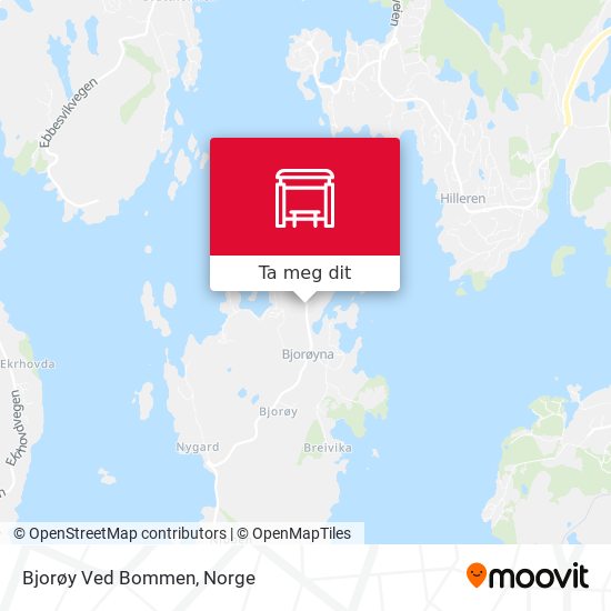 Bjorøy Ved Bommen kart