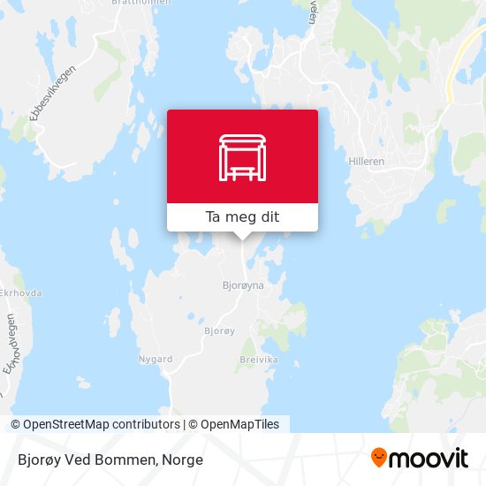 Bjorøy Ved Bommen kart