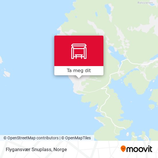 Flygansvær Snuplass kart