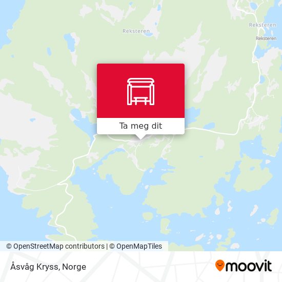 Åsvåg Kryss kart