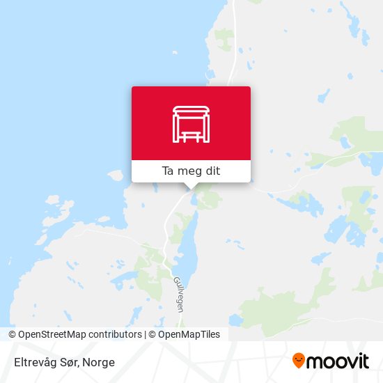 Eltrevåg Sør kart