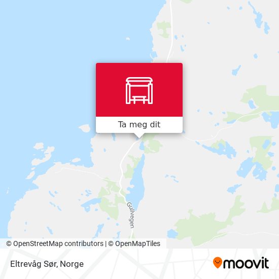 Eltrevåg Sør kart