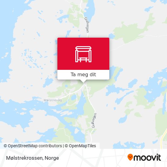 Mølstrekrossen kart
