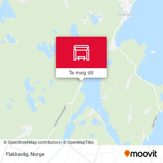 Flakkavåg kart