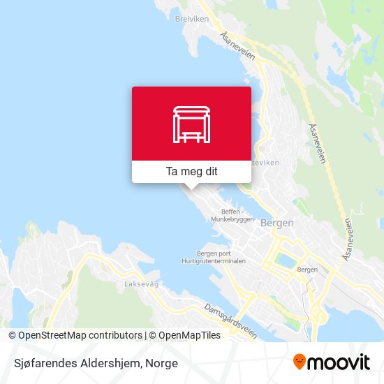 Sjøfarendes Aldershjem kart