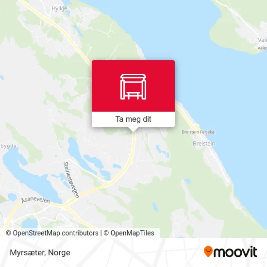 Myrsæter kart