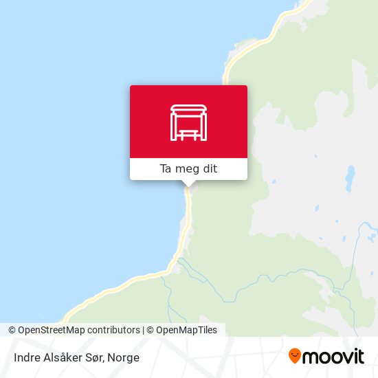 Indre Alsåker Sør kart