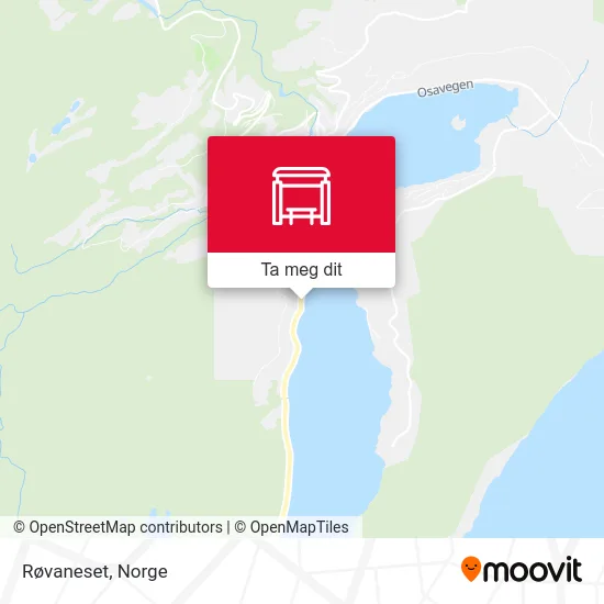 Røvaneset kart