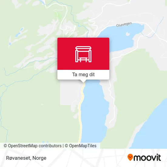 Røvaneset kart