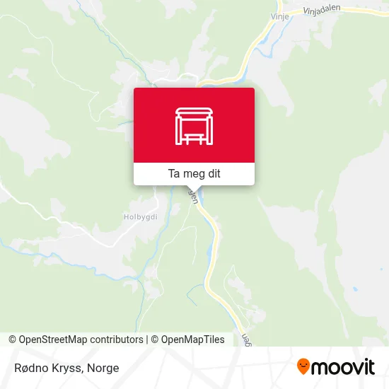 Rødno Kryss kart