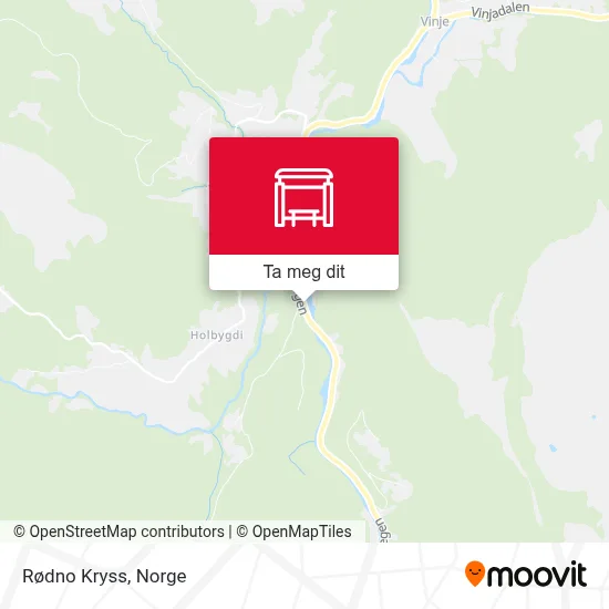 Rødno Kryss kart