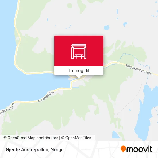 Gjerde Austrepollen kart