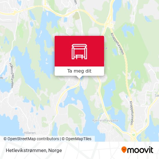 Hetlevikstrømmen kart