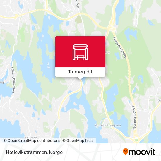 Hetlevikstrømmen kart