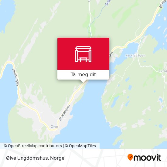 Ølve Ungdomshus kart