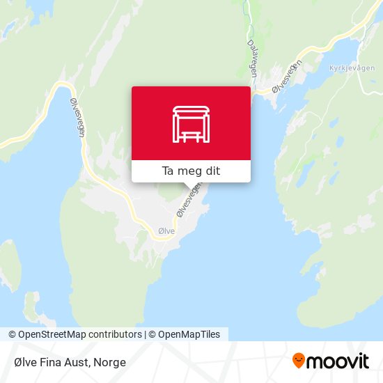 Ølve Fina Aust kart