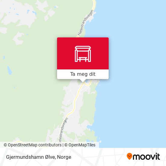 Gjermundshamn Ølve kart