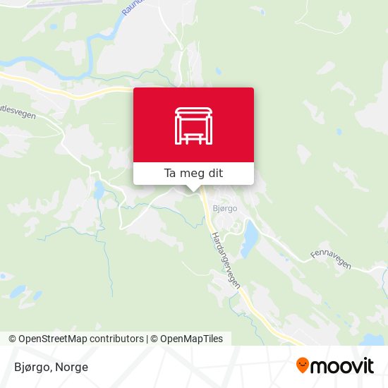 Bjørgo kart