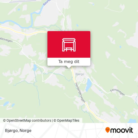Bjørgo kart