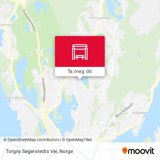 Torgny Segerstedts Vei kart