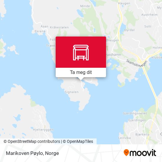 Marikoven Pøylo kart