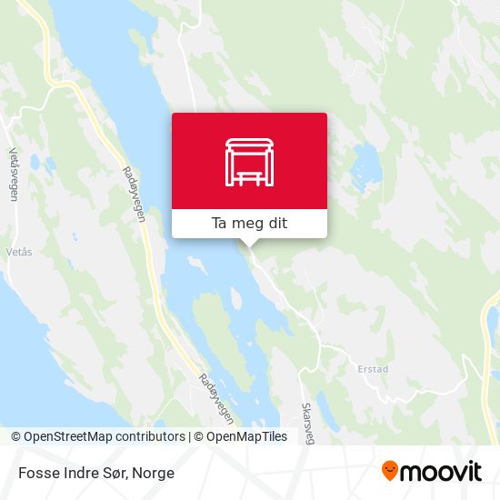 Fosse Indre Sør kart