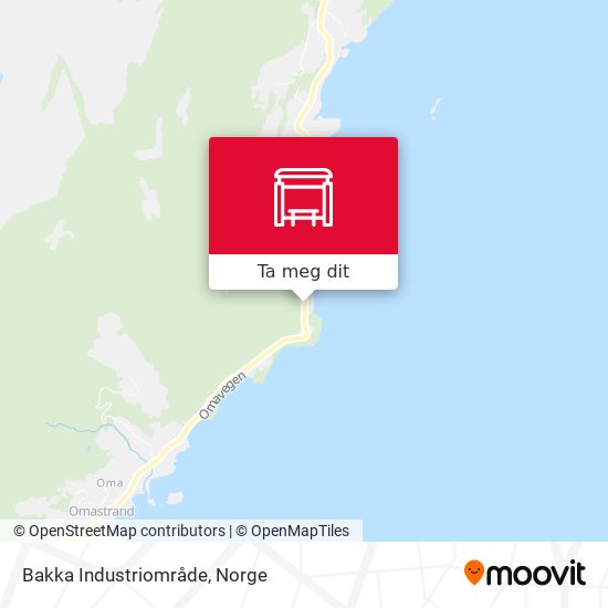 Bakka Industriområde kart