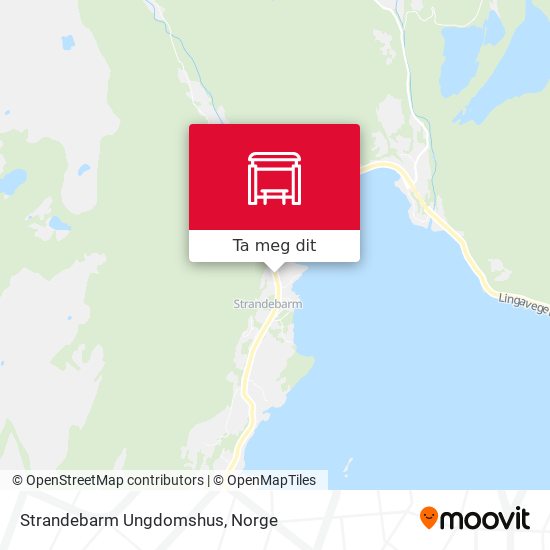 Strandebarm Ungdomshus kart