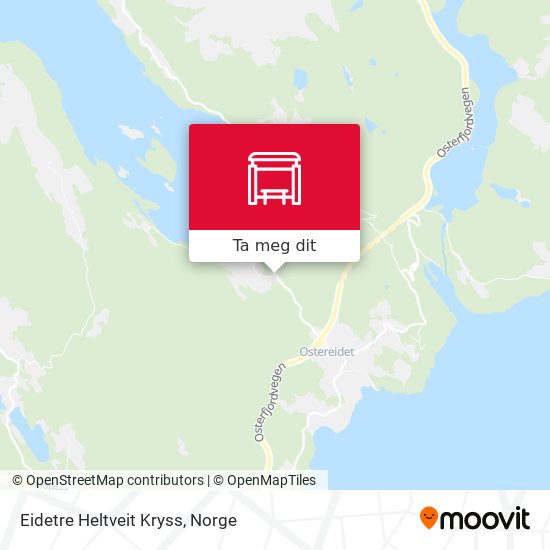 Eidetre Heltveit Kryss kart