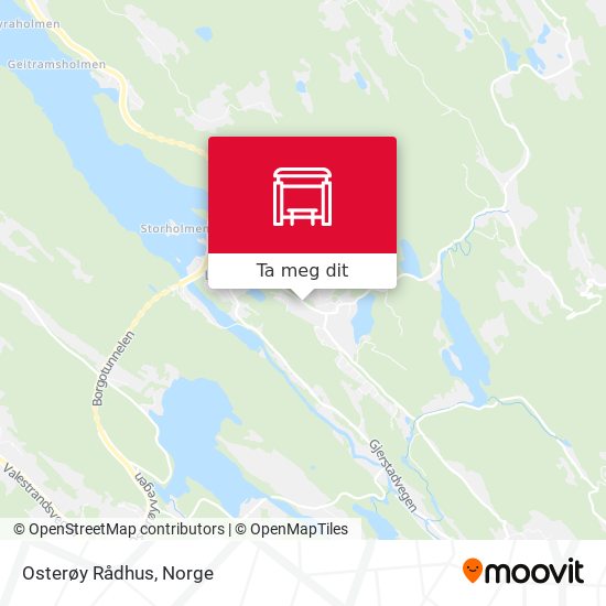 Osterøy Rådhus kart